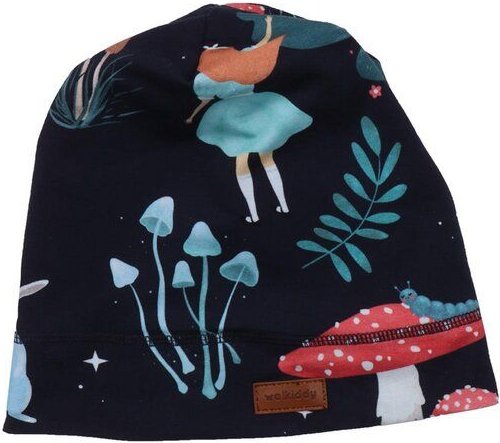 Babymütze Bio Dunkelblau Walkiddy - GOTS zertifiziert, allergikerfreundlich, 95% Bio-Baumwolle, umweltfreundlich, nachha...