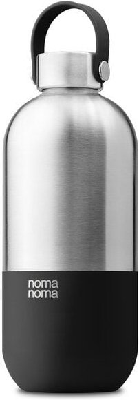 noma noma Edelstahl Trinkflasche Kohlensäure geeignet - Thermosflasche 500ml, 750ml, 1l