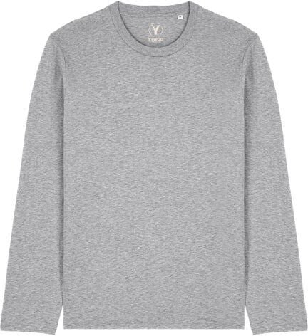 YTWOO Basic Unisex Langarmshirt aus 100% Biobaumwolle