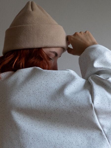 Ecostories b.cork Jacke Kork-Konfetti