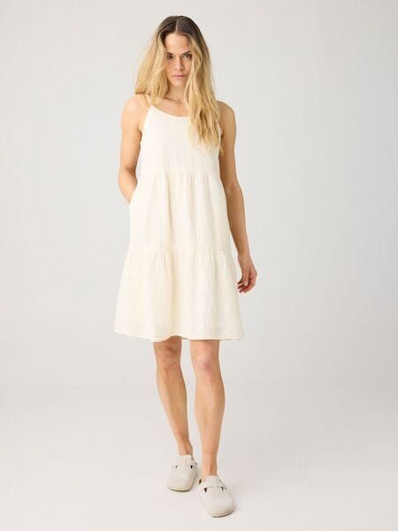 KnowledgeCotton Apparel Slub Trägerkleid aus Bio-Baumwolle