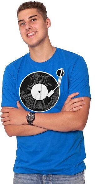 HANDGEDRUCKT "Scratch It" Männer T-Shirt