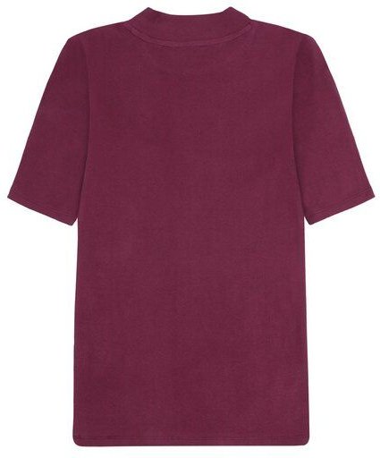 KnowledgeCotton Apparel Rib T-Shirt HIGH NECK aus Bio-Baumwolle ROC/GOTS/Vegan