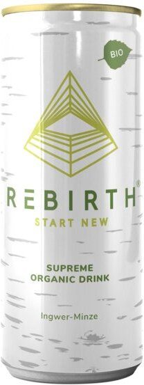 Rebirth Bio-Energydrink mit Guarana 6 Pack