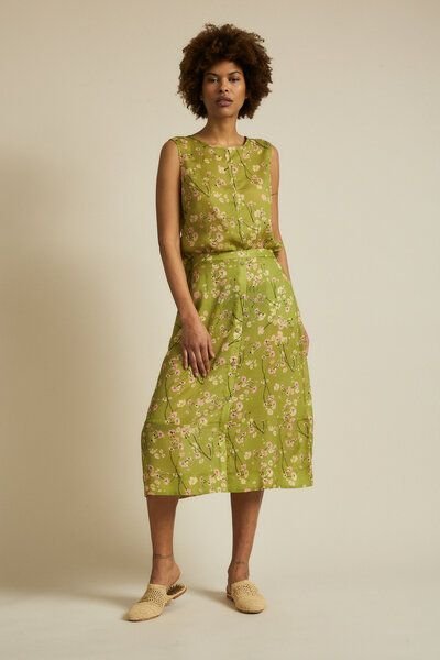 LANIUS Midirock Print Moonflower TENCEL Lyocell