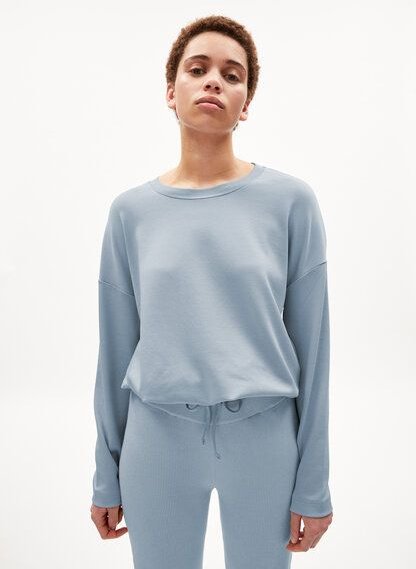 ARMEDANGELS MAAILAA - Damen Sweatshirt Loose Fit aus TENCEL Lyocell Mix
