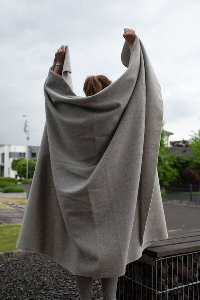 mio eco Große Freizeit Decke Elbwolle