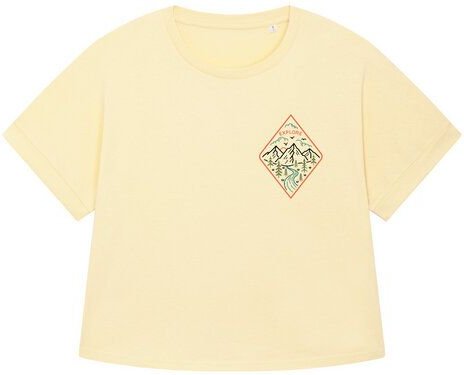 watapparel Oversize T-Shirt Frauen Explore