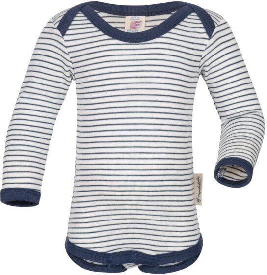 Engel natur Baby / Kinder Body Langarm Bio-Schurwolle/Seide