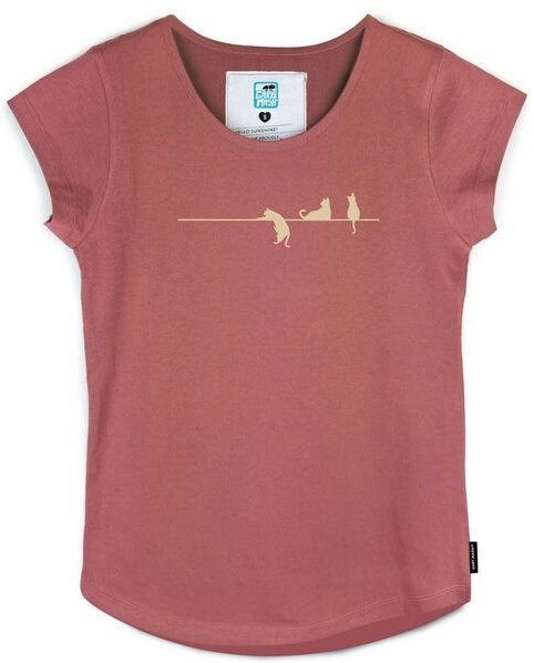 GARY MASH Shirt Asheville Katzen aus Bio-Baumwolle