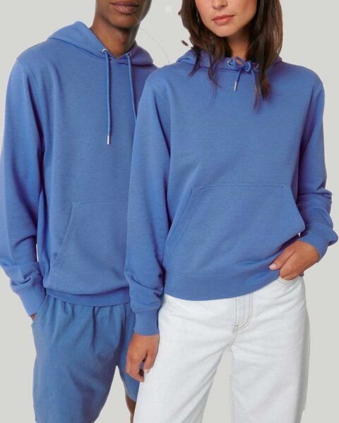 YTWOO Nachhaltiger Unisex Hoodie aus Bio-Baumwolle und recyceltem PET; Terry