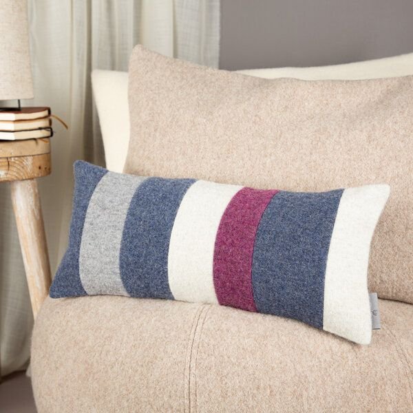 nahtur-design Rückenkissen mit Wollefüllung | Rückenstützkissen