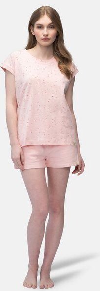 greenjama Damen T-Shirt Slub Jersey mit Druck, aus Bio Baumwolle und GOTS zertifiziert