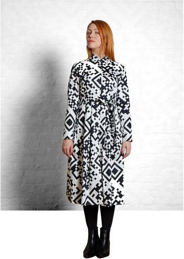 Sophia Schneider-Esleben Dress Marie QR - Damenkleid aus Bio-Baumwolle