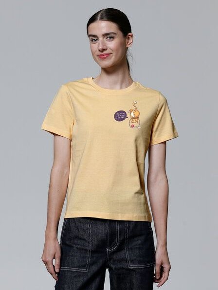 Thumbnail - watapparel T-Shirt Frauen Funny Cat