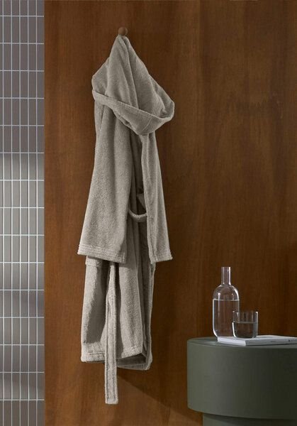 hessnatur Kurzer Bademantel aus reiner Bio-Baumwolle