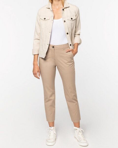 Thumbnail - YTWOO Nachhaltige 7/8 Chino-Damenhose