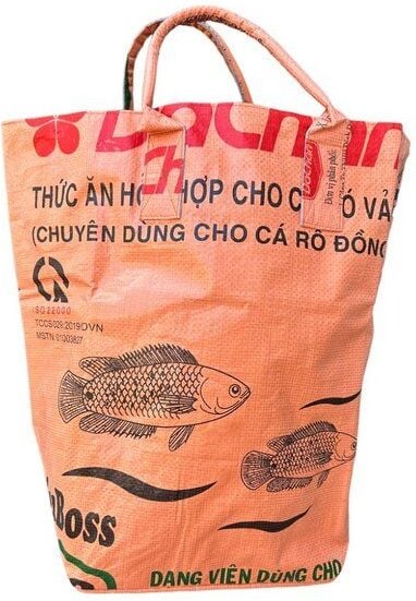 Beadbags Kleine Universaltasche / Wäschesack aus recycelten Reissack Ri9.2