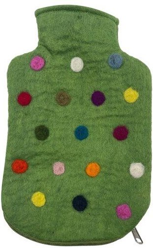 Frida Feeling Wärmflaschenüberzug aus Filz (für 0,8 Liter Flasche) - verschiedene Motive