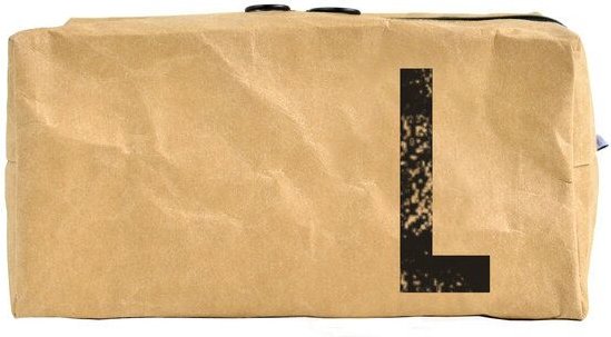 renna deluxe Waschtasche und Kosmetiktasche mit Monogramm, vegan, BRAUN