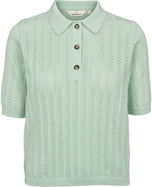 Basic Apparel Tricia Kurzarmpulli aus Bio-Baumwolle