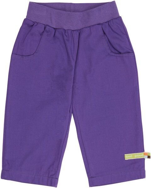 loud + proud Baby & Kinder Hose Twill mit Futter, GOTS-zertifiziert