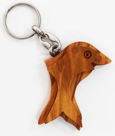 Mitienda Shop Schlüsselanhänger aus Holz - Delfin