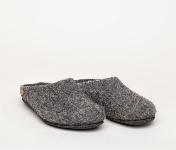 Magicfelt Filz-Hausschuh 719 aus 100% seltenen Wollen | Pantoffel für Damen & Herren mit anatomisch geformter Filz-Latex...