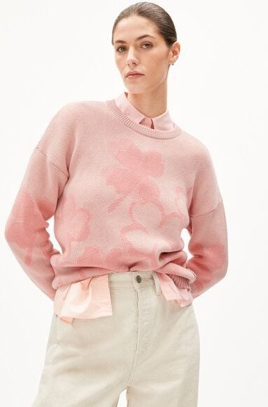 ARMEDANGELS OLESSYAA CLOVER - Damen Pullover aus Bio-Baumwolle