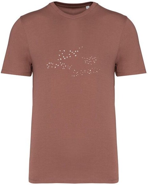 Greenspired Basic Bio T-Shirt Skybirds Nr. 4 ( 155g/m²) XXS - 5 XL