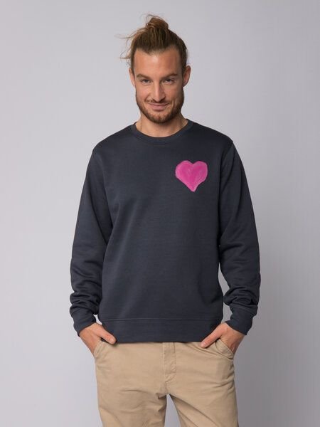 watapparel Sweatshirt Unisex Pink Heart