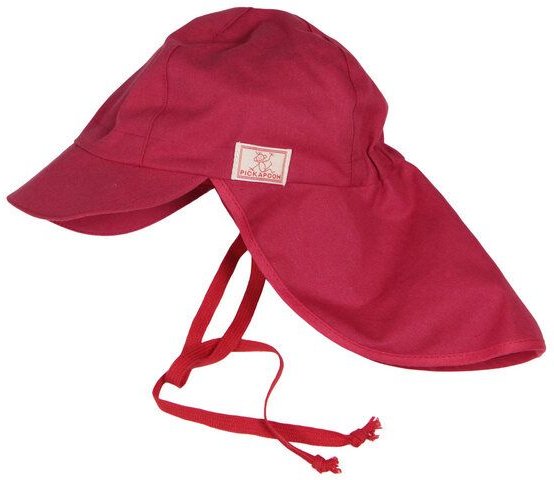 Pickapooh Kinder Mütze Sonnenhut mit UV-Schutz Bio Baumwolle