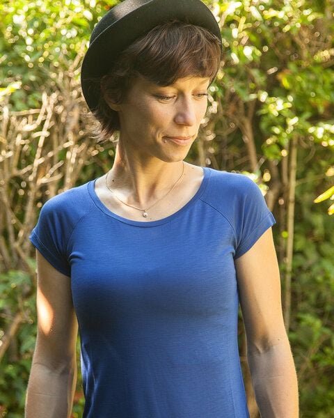 päfjes - Fair gehandeltes Basic Frauen T-Shirt mit TENCEL Lyocell