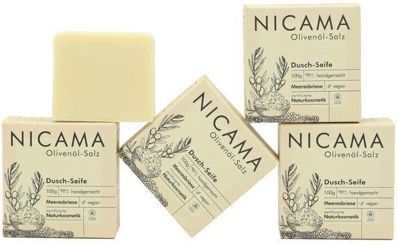 Thumbnail - NICAMA Naturkosmetik Duschseife 4er-Set