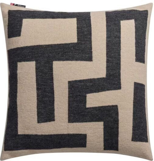 David Fussenegger SILVRETTA Kissenhülle “Labyrinth” 50 x 50 cm