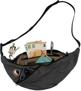 Ticket to the Moon upcycled Bauchtasche/Crossbody Umhängetasche "Sling Bag"
