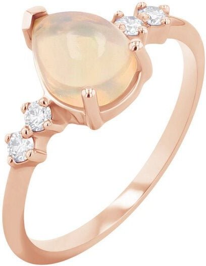 Eppi Opal-Ring mit Diamanten Ammara