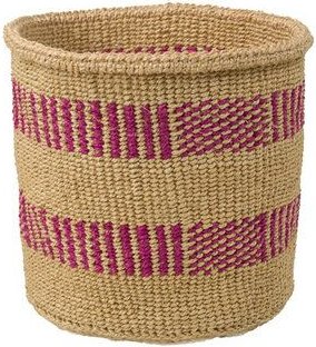 Hadithi Sisalkorb Roseline S handgeflochten in Kenia