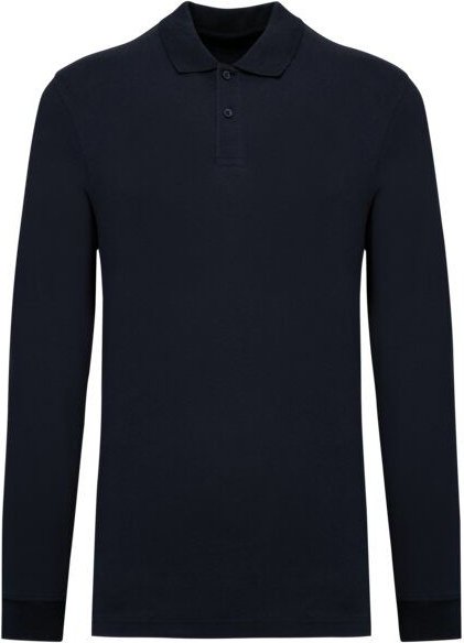 Greenspired Herren Piqué-Polohemd mit langen Ärmeln 180 g/m² XS - 4 XL