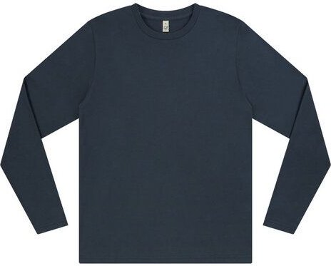 Earth Positive Unisex Langarm Shirt reiner Bio Baumwolle