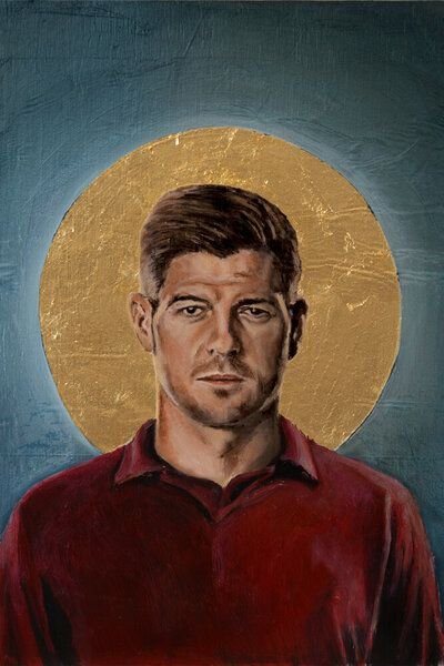 Photocircle Poster / Leinwandbild - Steven Gerrard