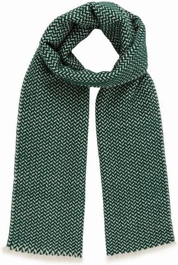 El Puente fairer Schal, handgewebt aus 100% Wolle