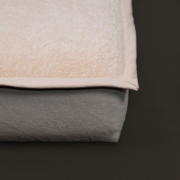 Das BaumwollnestⓇ Das Baumwollnest - Matratzenauflage mit Spannumrandung