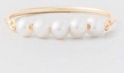 fejn jewelry Ring 'pearl' mit Süßwasserperlen