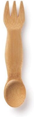 Bambus Kinder Löffel und Gabel in einem