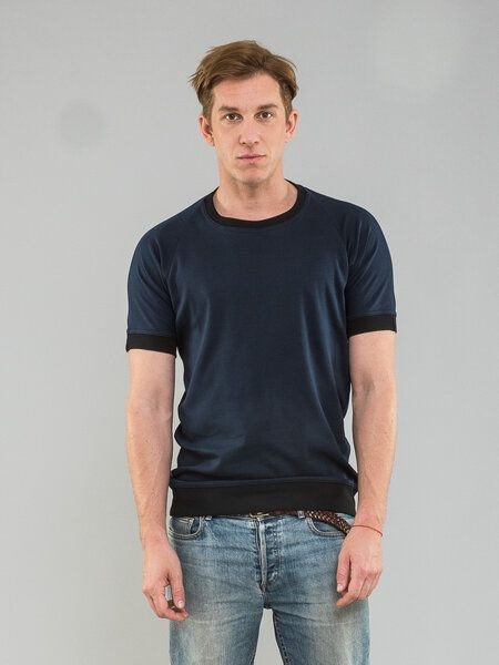 Kolla.Berlin T-Shirt Rundhals mit Bündchen