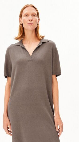 ARMEDANGELS FINE POLO Damen Strickkleid aus Bio-Baumwoll Mix