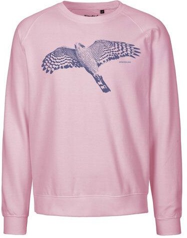 Peaces.bio - handbedruckte Biomode Bio Herren-Sweatshirt Sperber