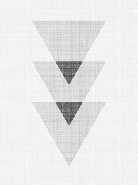 Photocircle Poster / Leinwandbild - Triangles 1