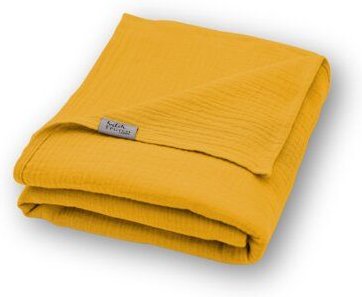 Hutch&Putch Musselin Sommerdecke für warme Nächte - Abmaße 135x200 cm - aus 100% Bio-Baumwolle - Handmade in Germany